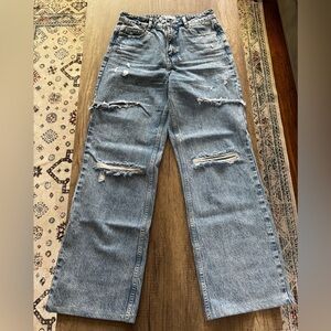 Distressed Zara Jeans